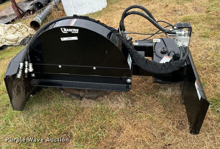 image for item ND9033 2022 Manitou SC-50-H skid steer stump grinder