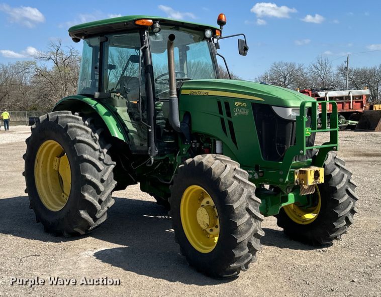 image for item ND9082 2015 John Deere 6115D MFWD tractor