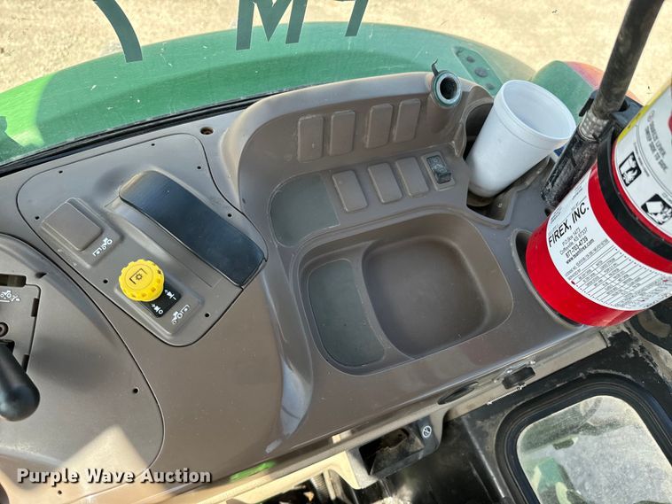 image for item ND9082 2015 John Deere 6115D MFWD tractor