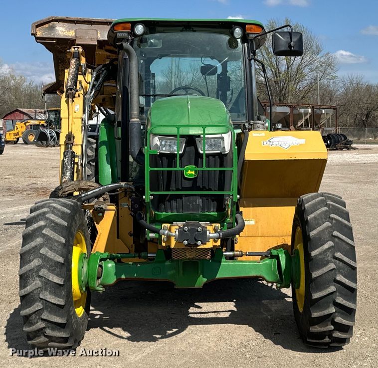 image for item ND9083 2015 John Deere 6115D MFWD tractor