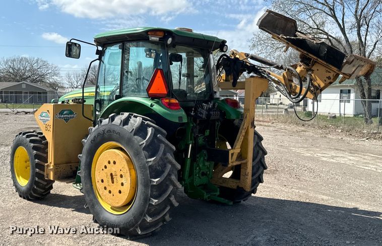 image for item ND9083 2015 John Deere 6115D MFWD tractor