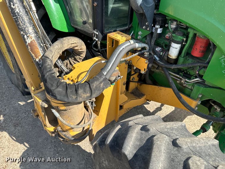 image for item ND9083 2015 John Deere 6115D MFWD tractor