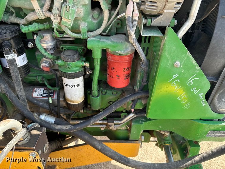 image for item ND9083 2015 John Deere 6115D MFWD tractor