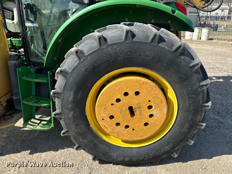 image for item ND9083 2015 John Deere 6115D MFWD tractor