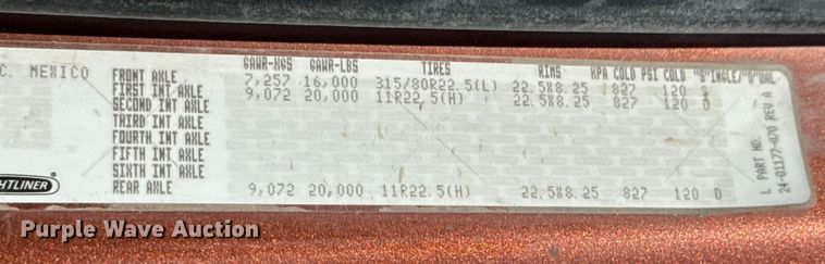 image for item ND9085 2011 Freightliner M2 dump truck