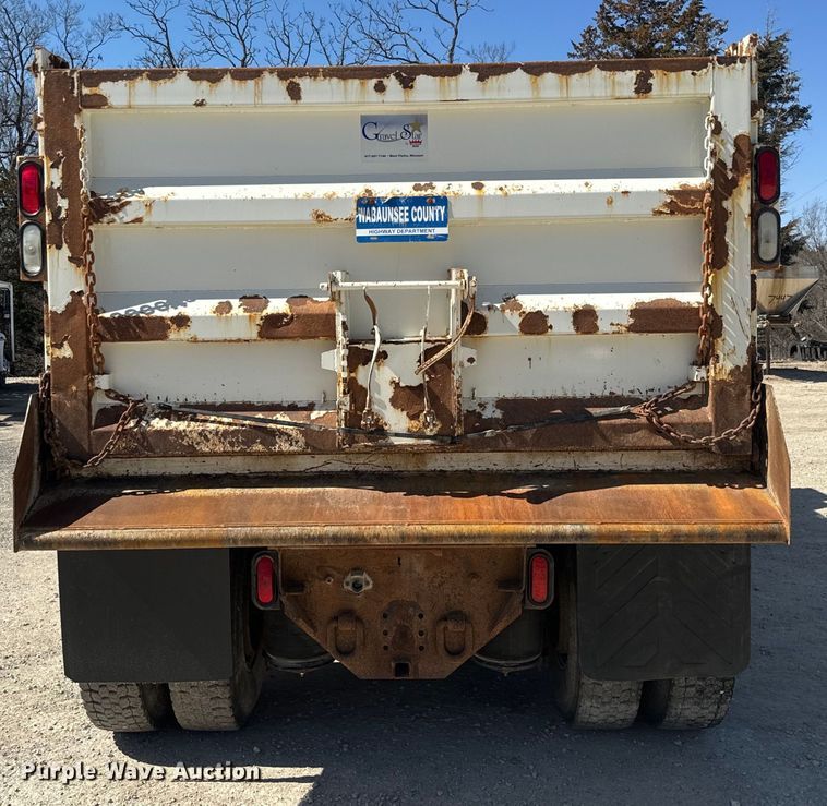 image for item NF9503 2013 International  ProStar+ dump truck