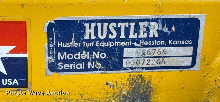 image for item NH9029 Hustler Super Z ZTR lawn mower