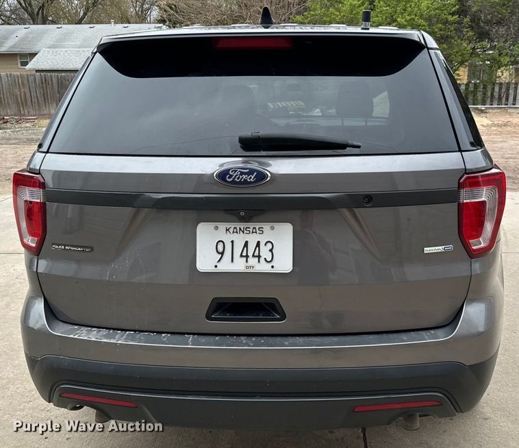 image for item NH9030 2017 Ford Explorer Police Interceptor SUV