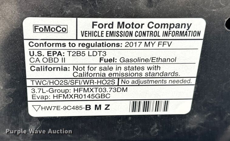 image for item NH9030 2017 Ford Explorer Police Interceptor SUV