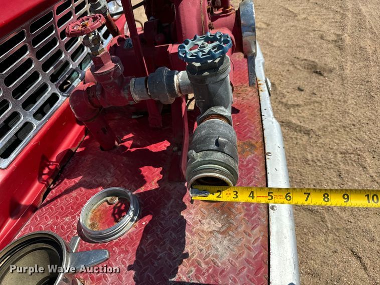 image for item NH9046 1961 International Harvester  C-132 pumper fire truck