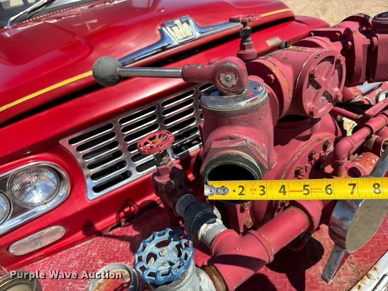 image for item NH9046 1961 International Harvester  C-132 pumper fire truck