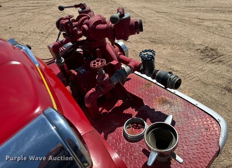 image for item NH9046 1961 International Harvester  C-132 pumper fire truck