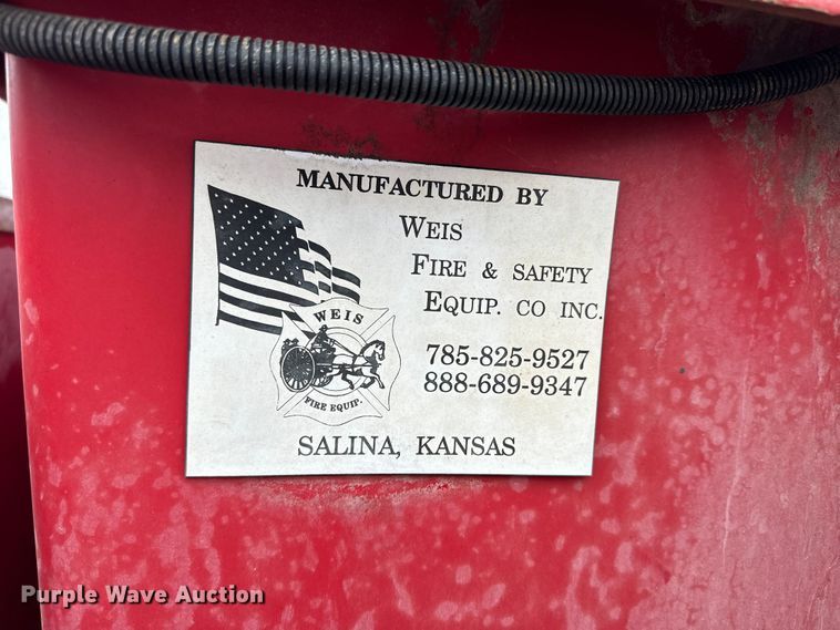 image for item NJ9432 1994 GMC Sierra 3500 pumper fire truck