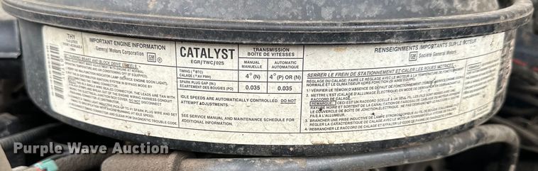 image for item NJ9432 1994 GMC Sierra 3500 pumper fire truck