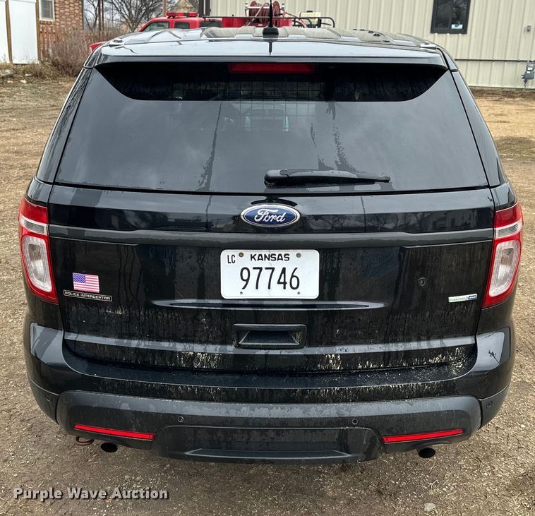 image for item NJ9439 2015 Ford Explorer Police Interceptor SUV