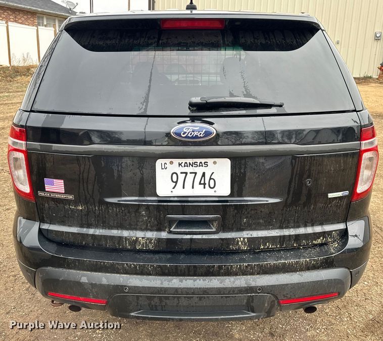 image for item NJ9439 2015 Ford Explorer Police Interceptor SUV