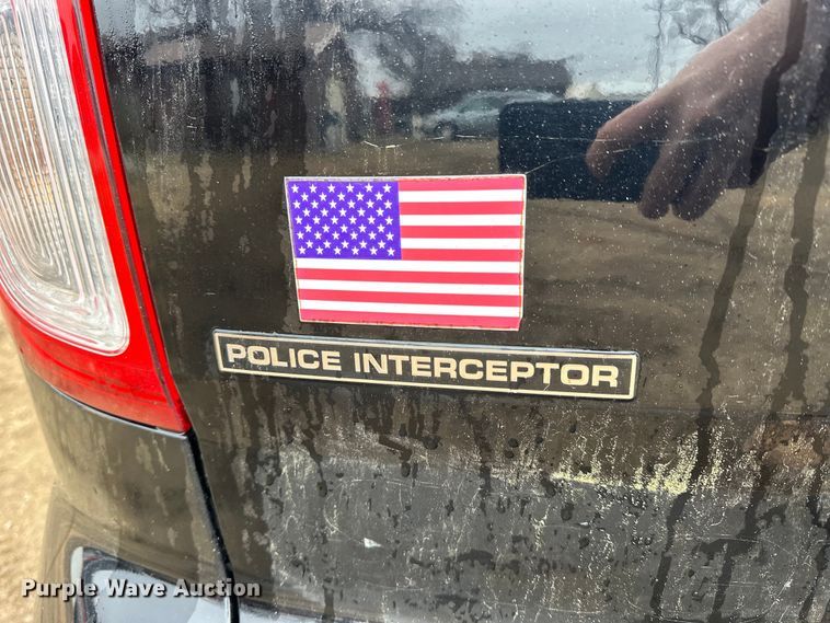 image for item NJ9439 2015 Ford Explorer Police Interceptor SUV