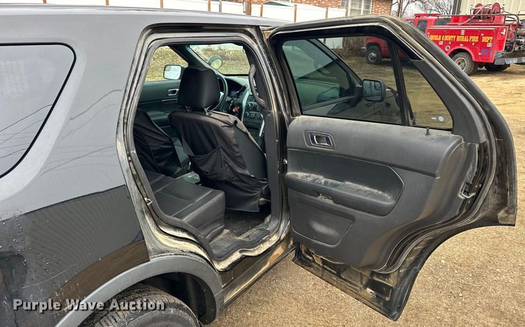 image for item NJ9439 2015 Ford Explorer Police Interceptor SUV