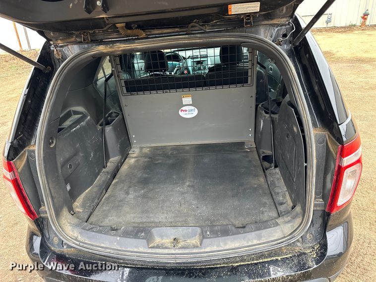 image for item NJ9439 2015 Ford Explorer Police Interceptor SUV