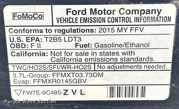 image for item NJ9439 2015 Ford Explorer Police Interceptor SUV