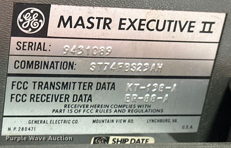 image for item NJ9440 Emergency services equipment