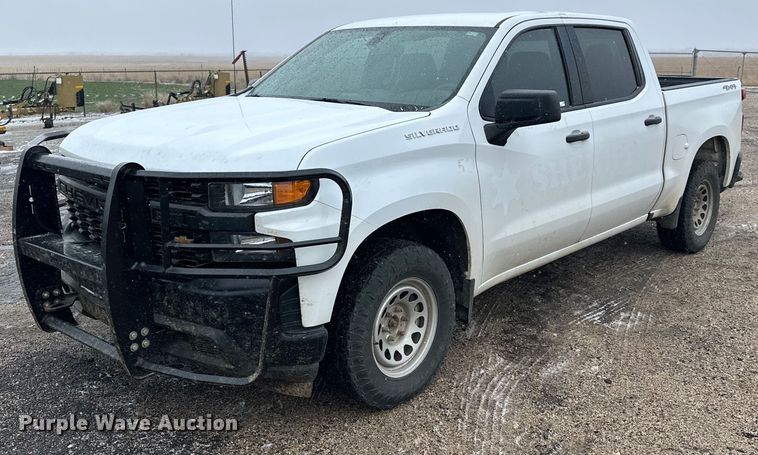 image for item NJ9451 2019 Chevrolet Silverado 1500 Crew Cab pickup truck