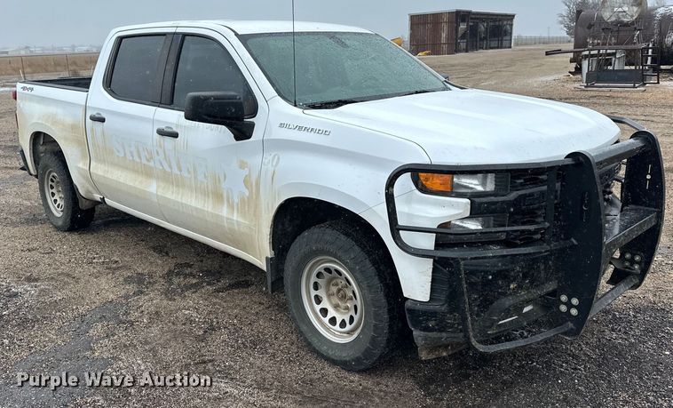 image for item NJ9451 2019 Chevrolet Silverado 1500 Crew Cab pickup truck