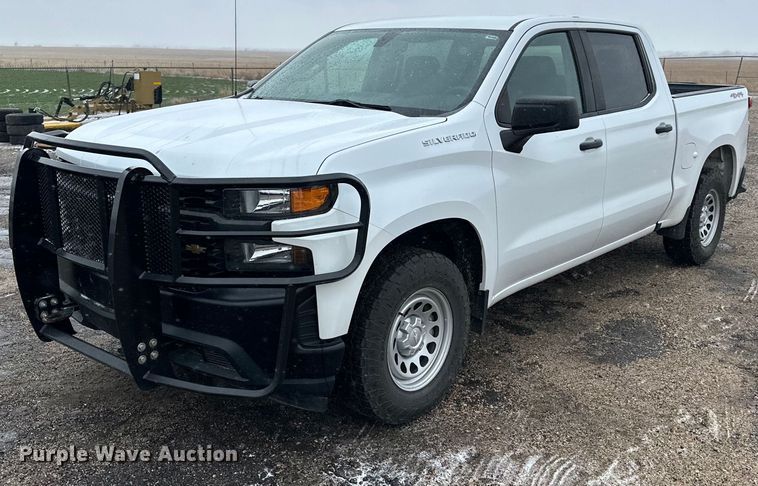 image for item NJ9452 2019 Chevrolet Silverado 1500 Crew Cab pickup truck