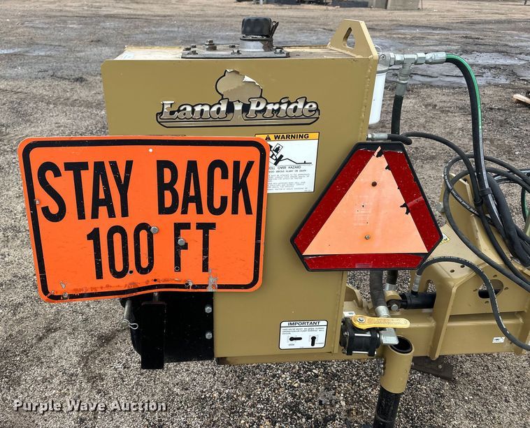 image for item NJ9456 Land Pride side boom rotary mower