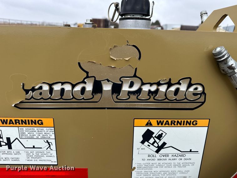 image for item NJ9457 Land Pride side boom rotary mower