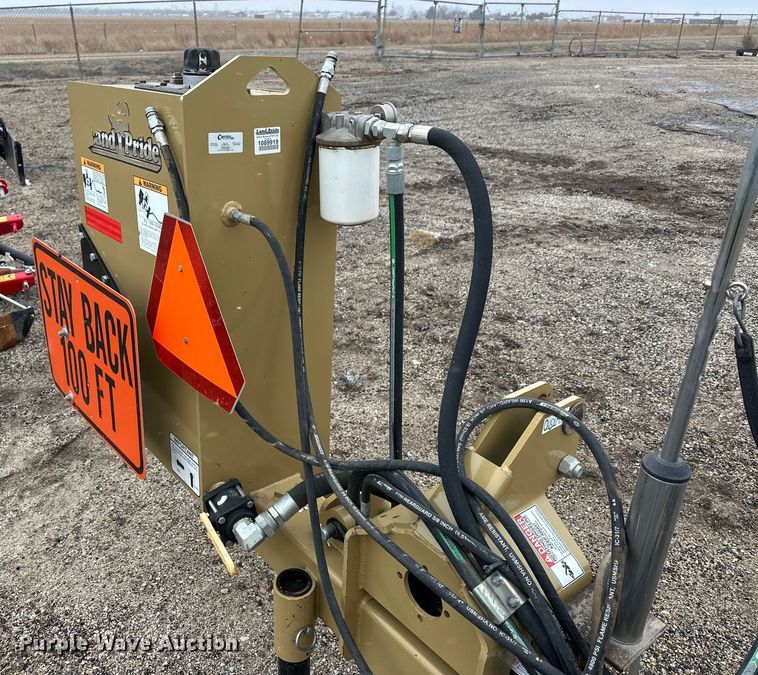 image for item NJ9457 Land Pride side boom rotary mower