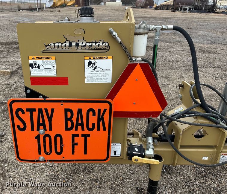 image for item NJ9457 Land Pride side boom rotary mower