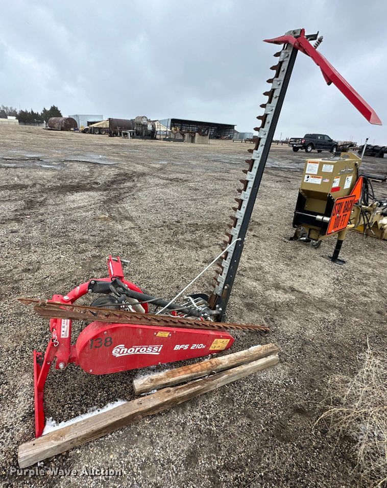 image for item NJ9458 2018 Enorossi BFS 210H sickle mower