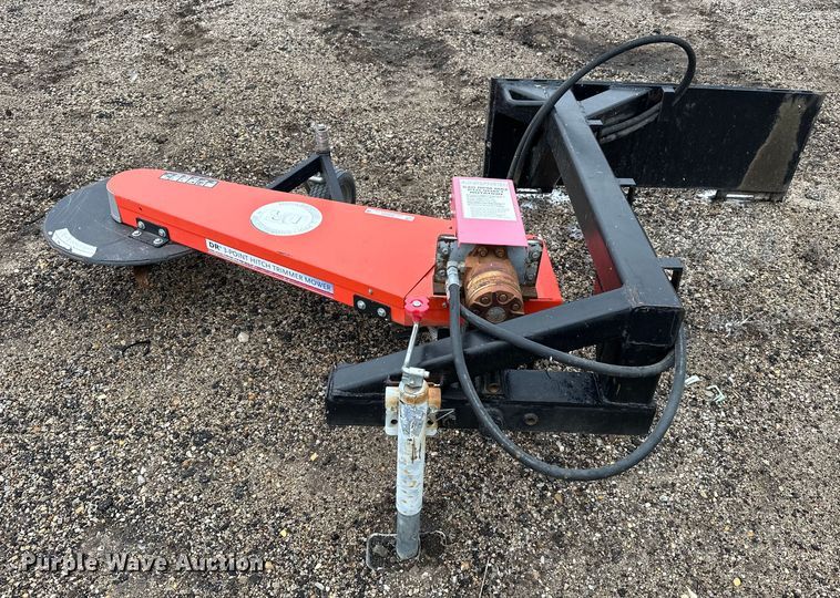 image for item NJ9459 DR Power shop built skid steer trimmer mower