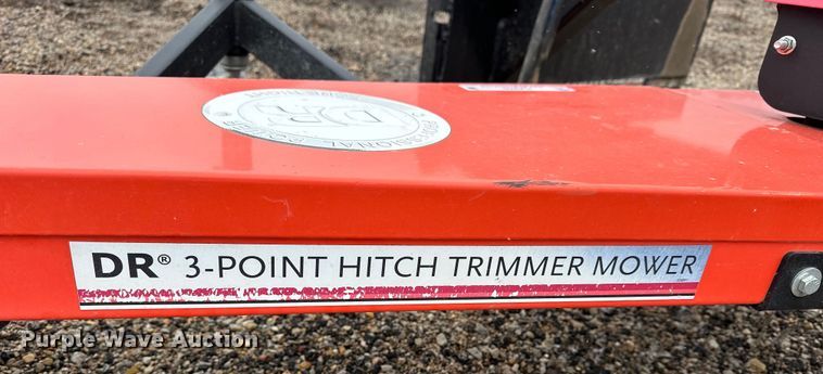 image for item NJ9459 DR Power shop built skid steer trimmer mower