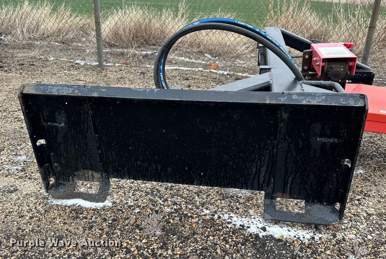 image for item NJ9459 DR Power shop built skid steer trimmer mower