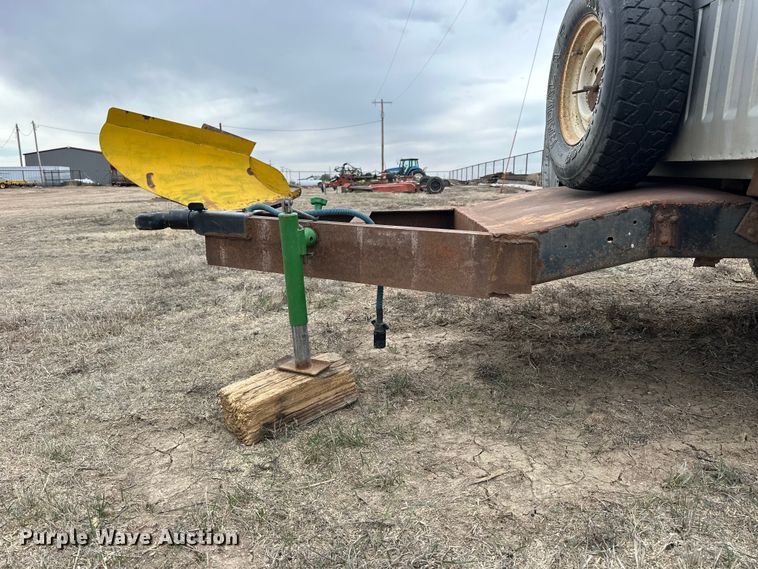 image for item NJ9482 Shop built pickup bed trailer