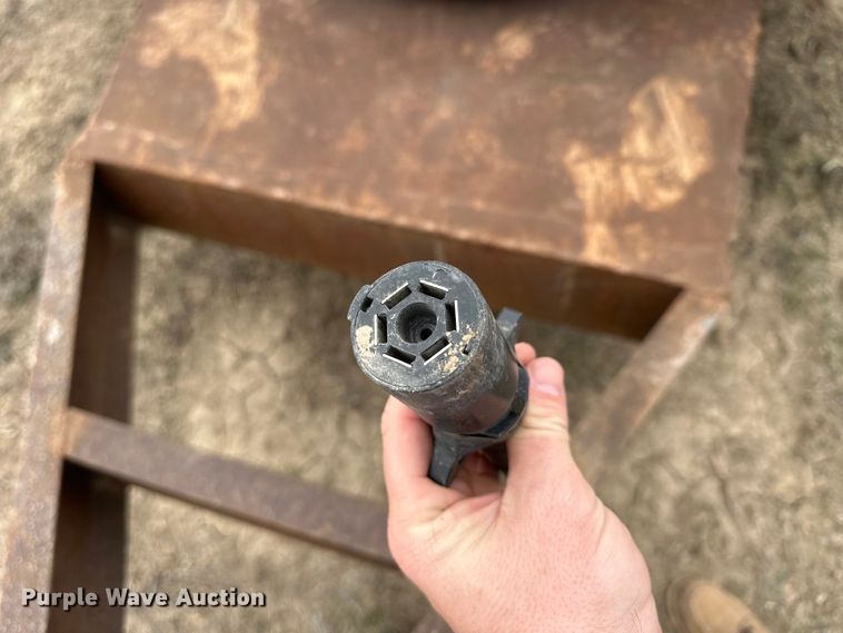 image for item NJ9482 Shop built pickup bed trailer