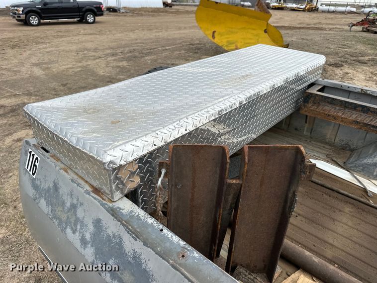 image for item NJ9482 Shop built pickup bed trailer