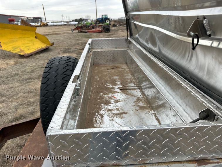 image for item NJ9482 Shop built pickup bed trailer