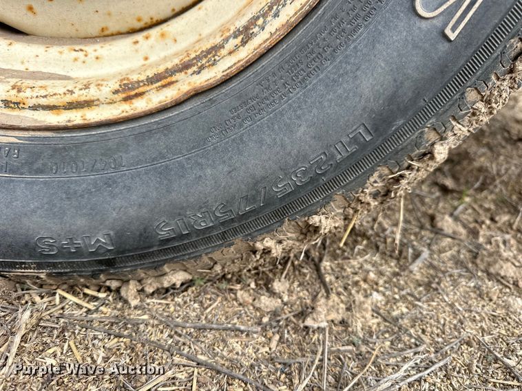 image for item NJ9482 Shop built pickup bed trailer