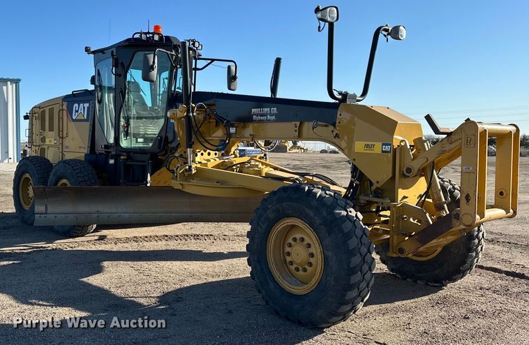 image for item NJ9500 2014 Caterpiller 120M2 motor grader