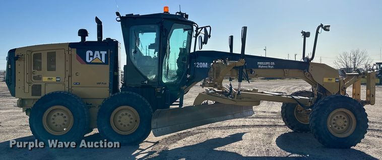 image for item NJ9500 2014 Caterpiller 120M2 motor grader