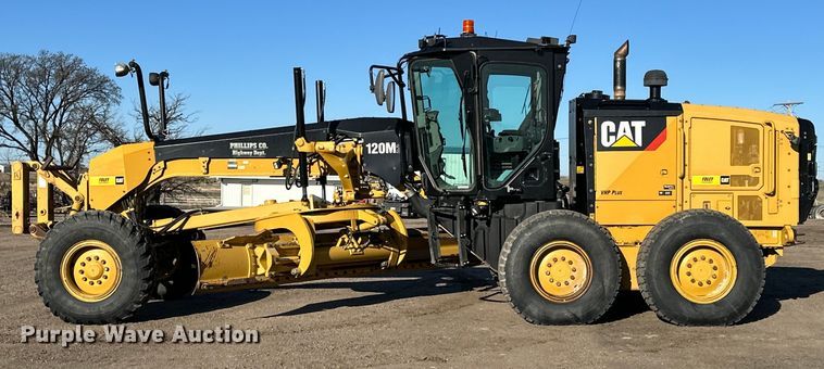 image for item NJ9500 2014 Caterpiller 120M2 motor grader