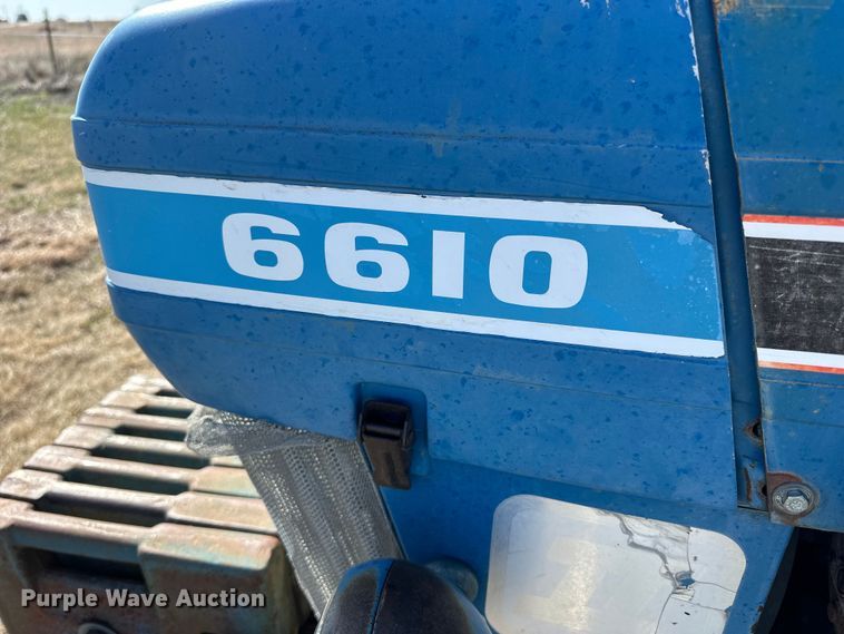 image for item NJ9503 1990 Ford 6610 tractor