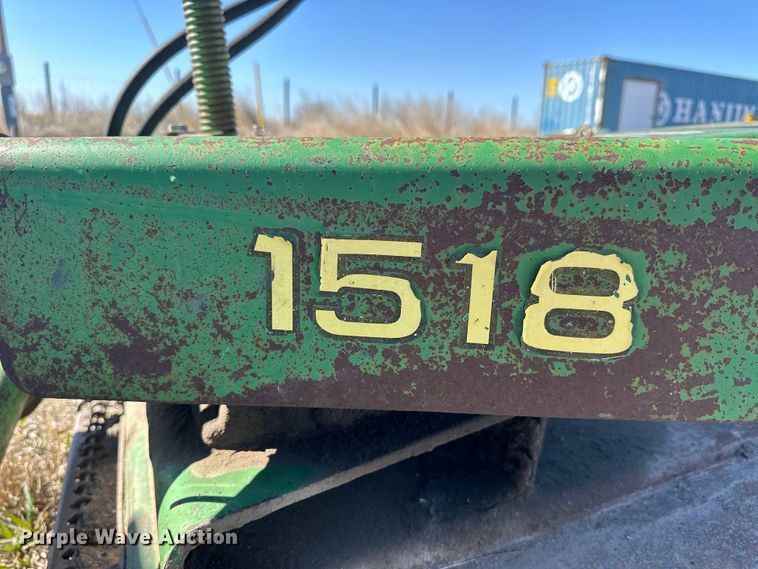 image for item NJ9504 John Deere 1518 rotary mower