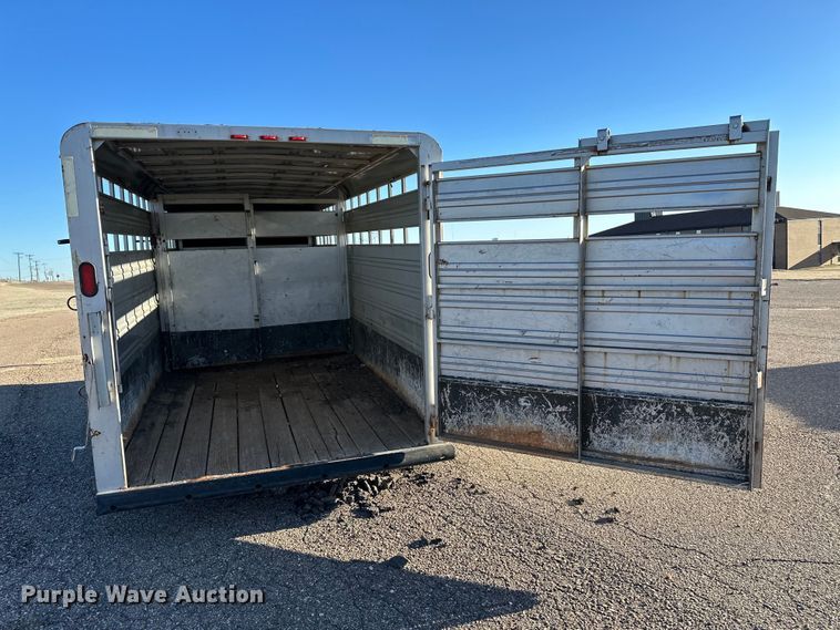 image for item NM9427 1997 Featherlite livestock trailer
