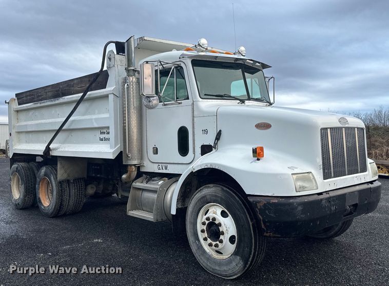 image for item NS9525 1998 Peterbilt 330 dump truck