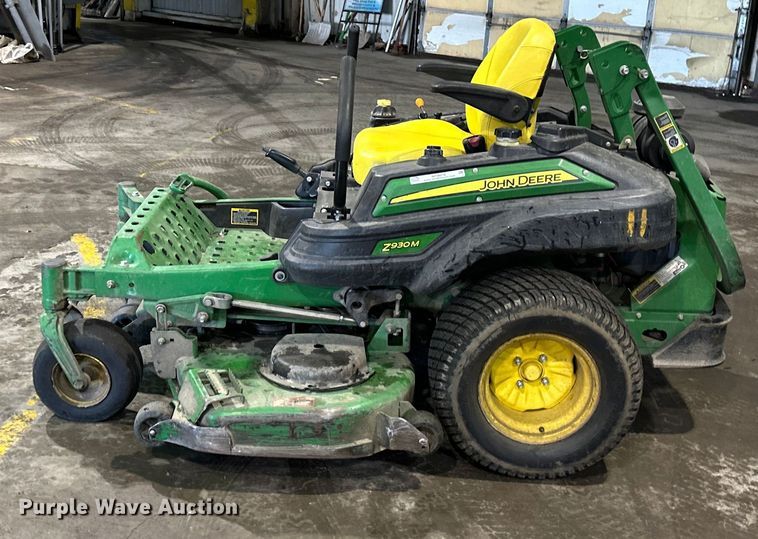 image for item NT9016 2014 John Deere Z930M ZTR lawn mower