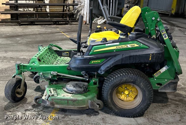 image for item NT9017 2014 John Deere  Z930M ZTR lawn mower